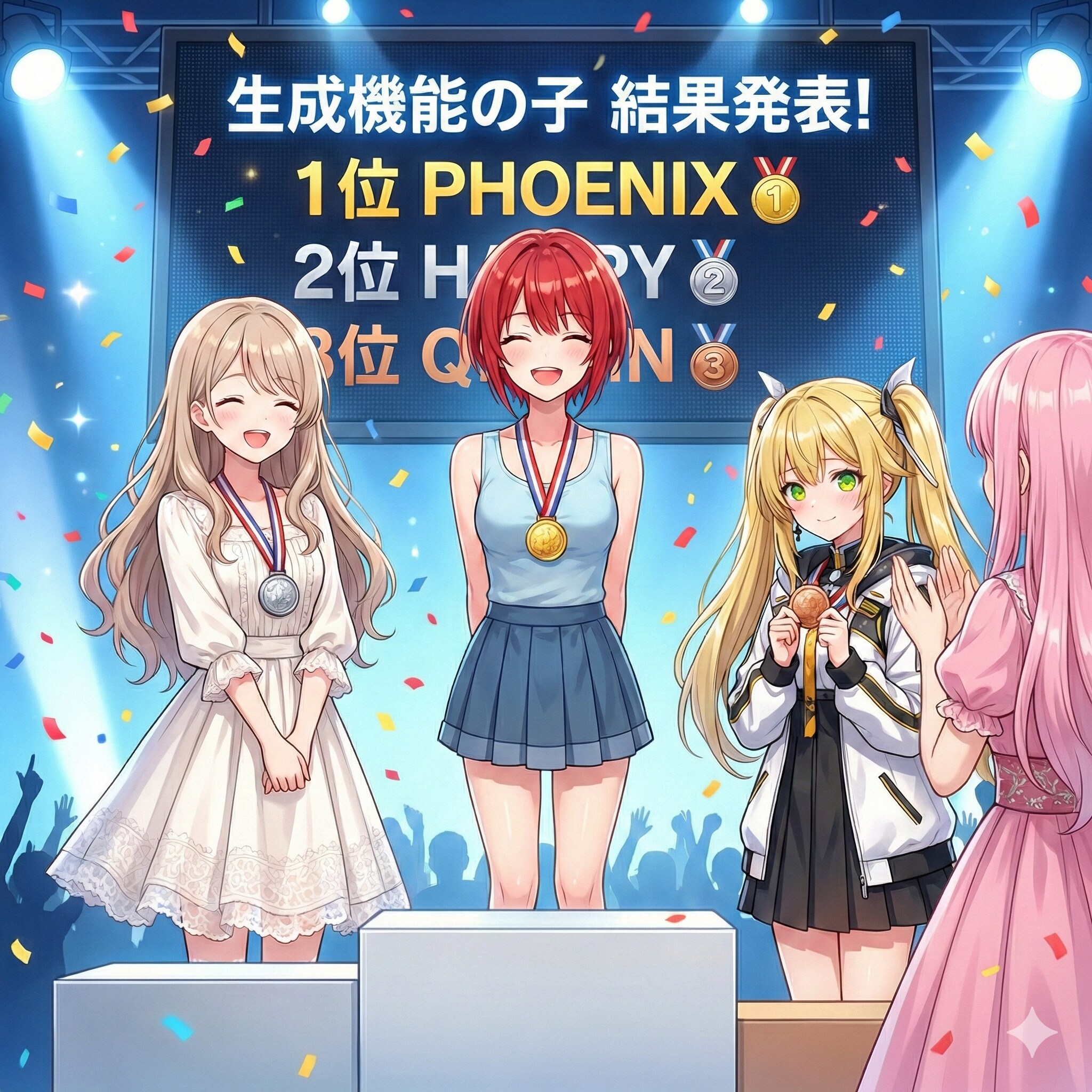 生成機能の子 - 人気キャラは誰だ？！（結果発表）