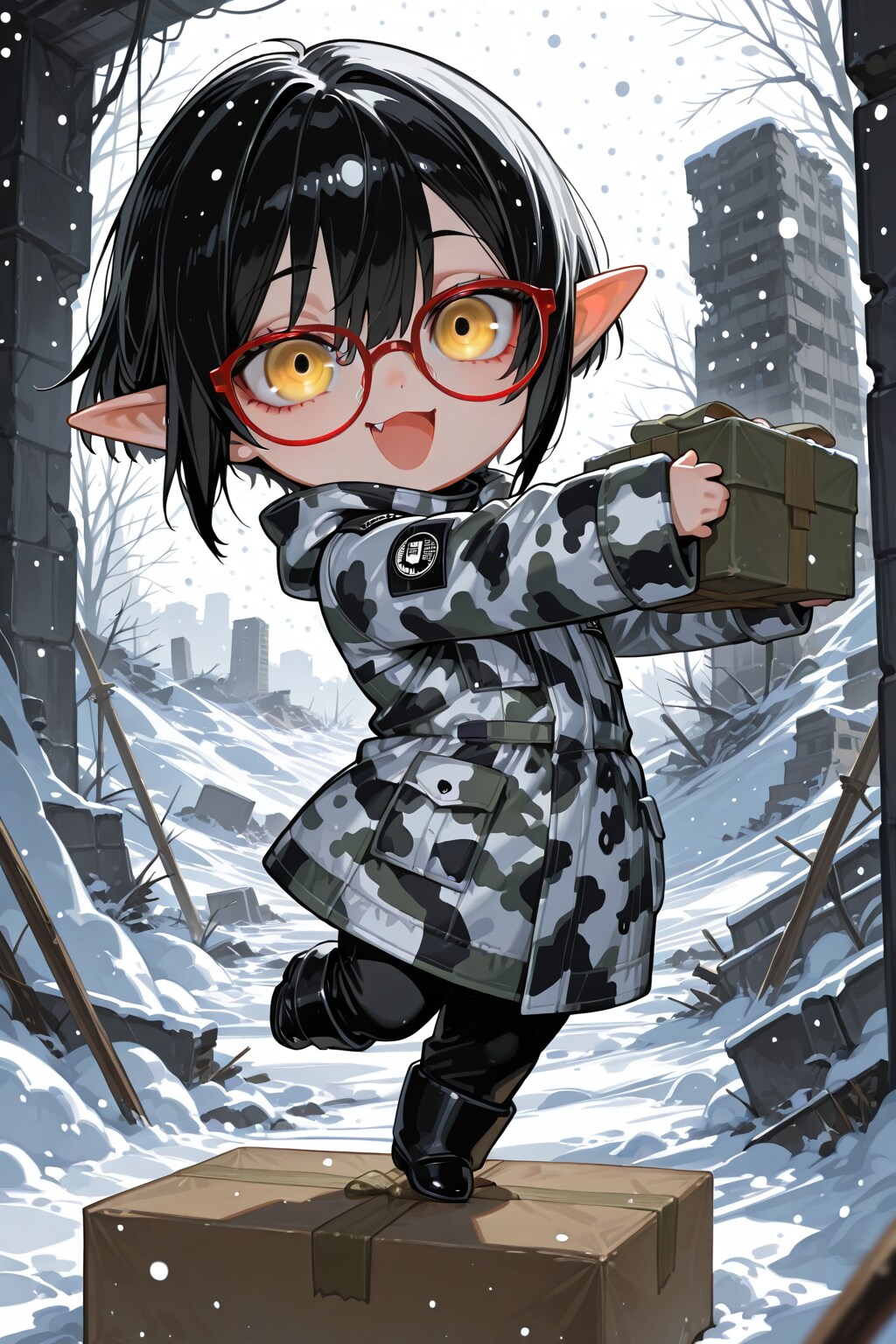 補給物資発見！