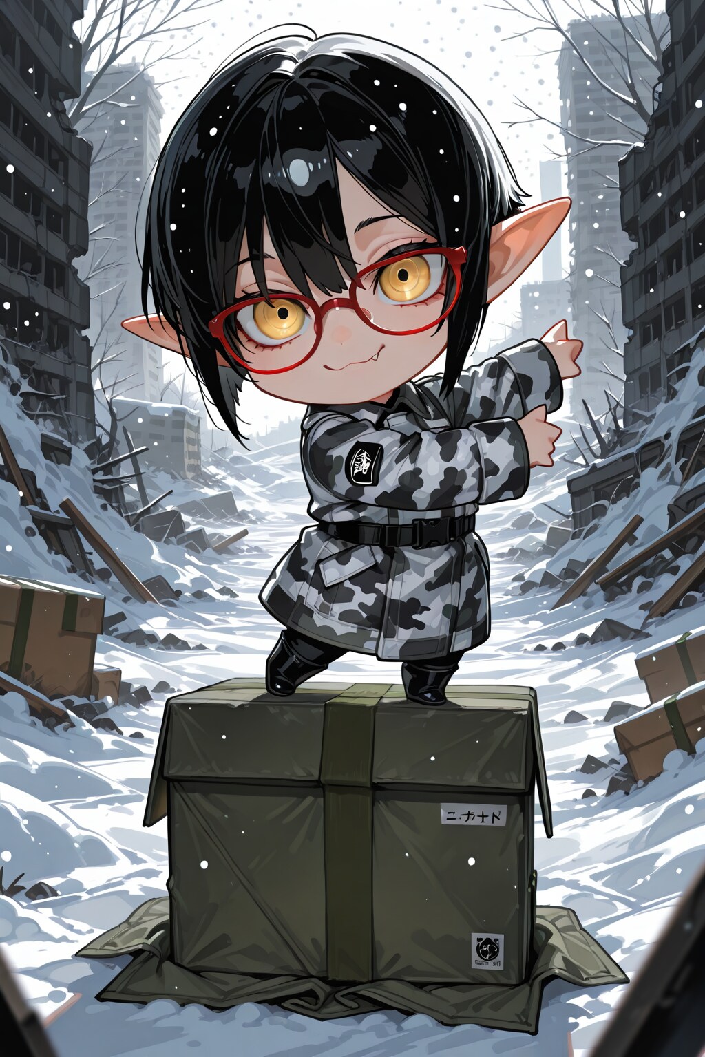 補給物資発見！