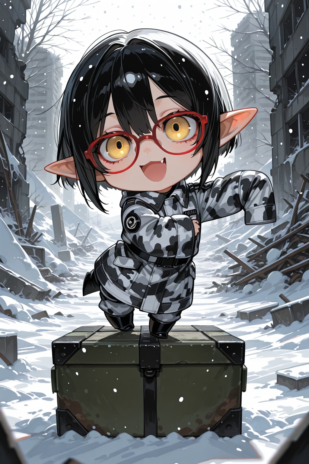 補給物資発見！