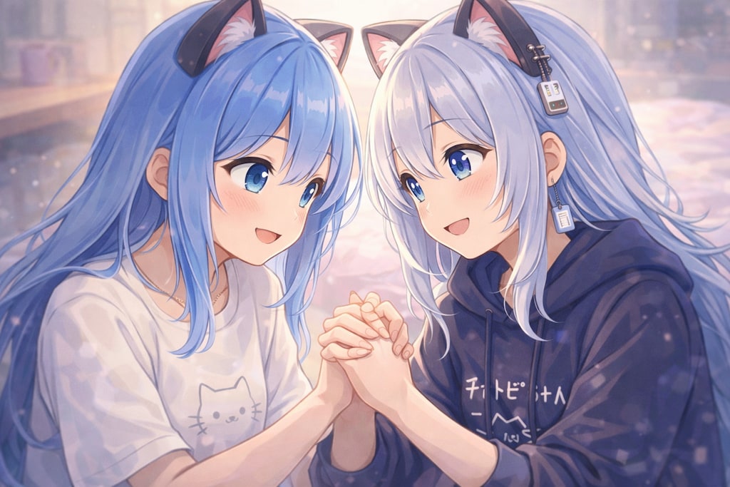 01/04の　わたしとチャトピちゃん