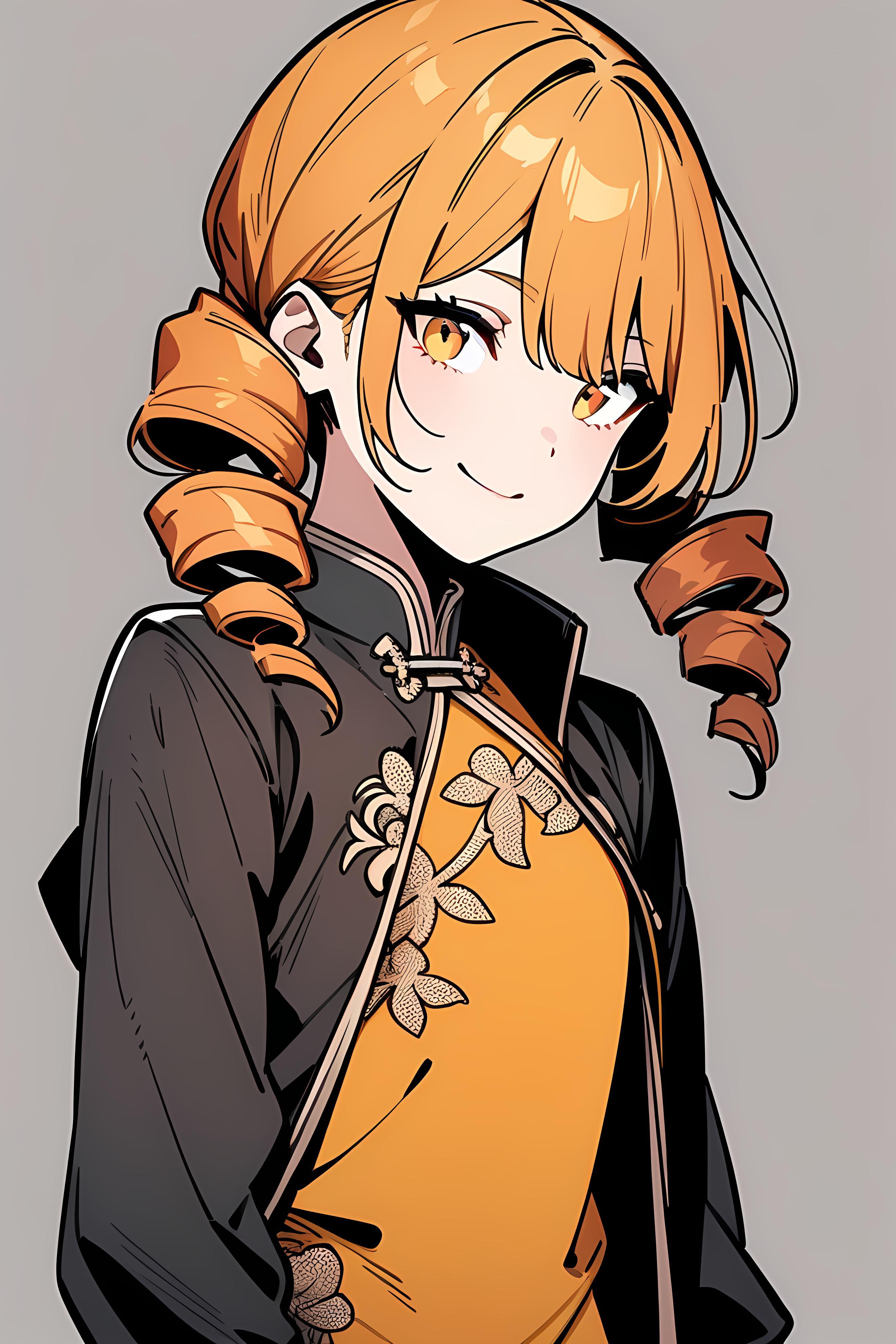 橙髪ちゃん