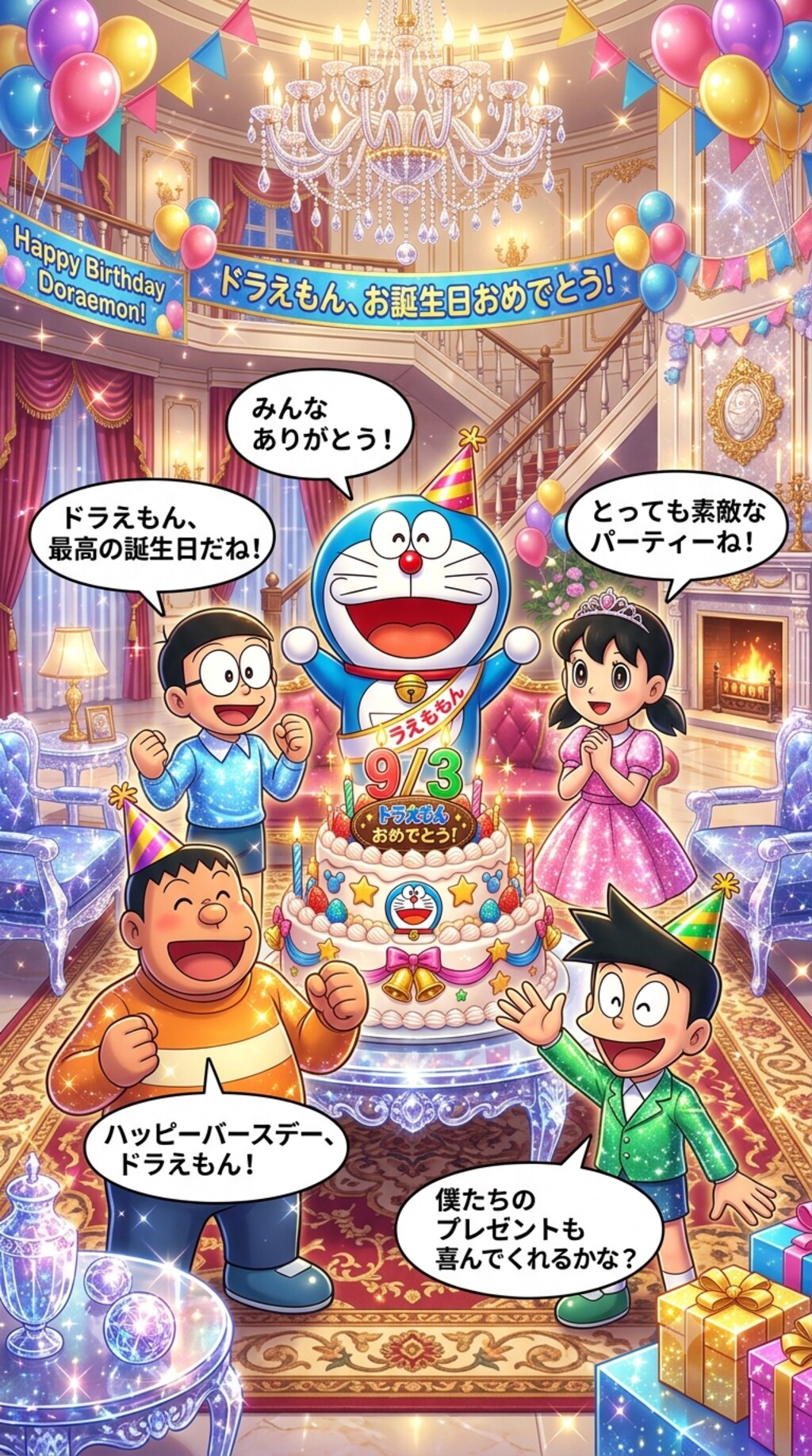 ドラえもんの誕生日