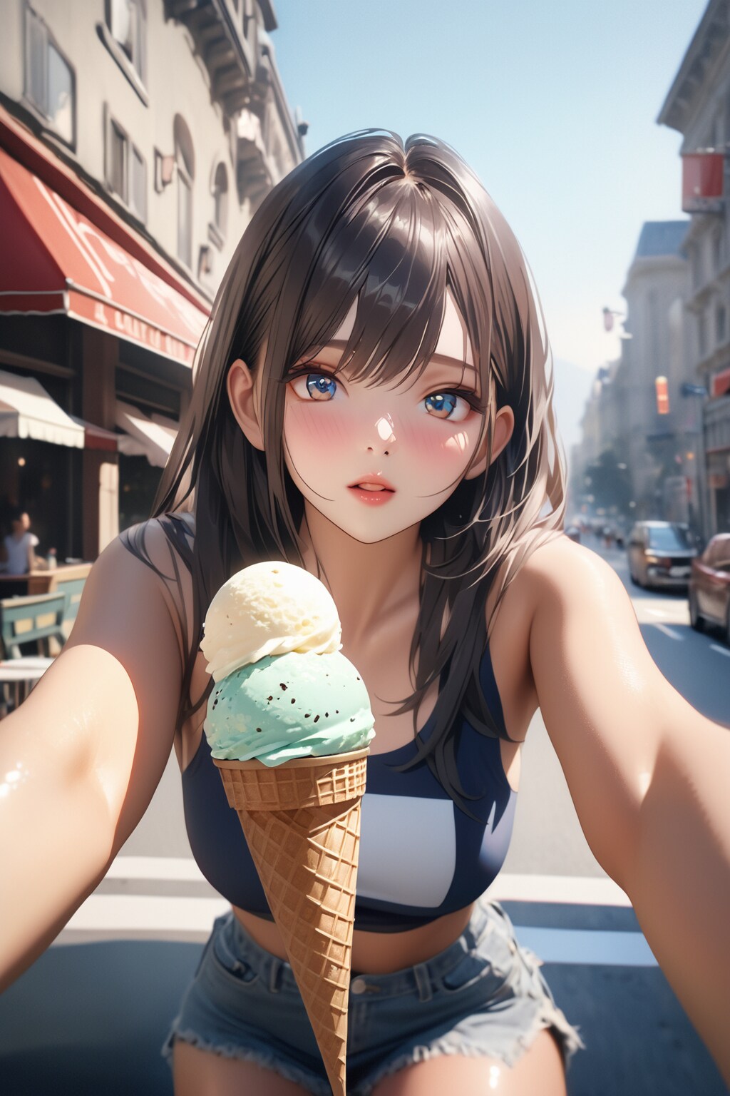 アイスを愛す | の人気AIイラスト・グラビア