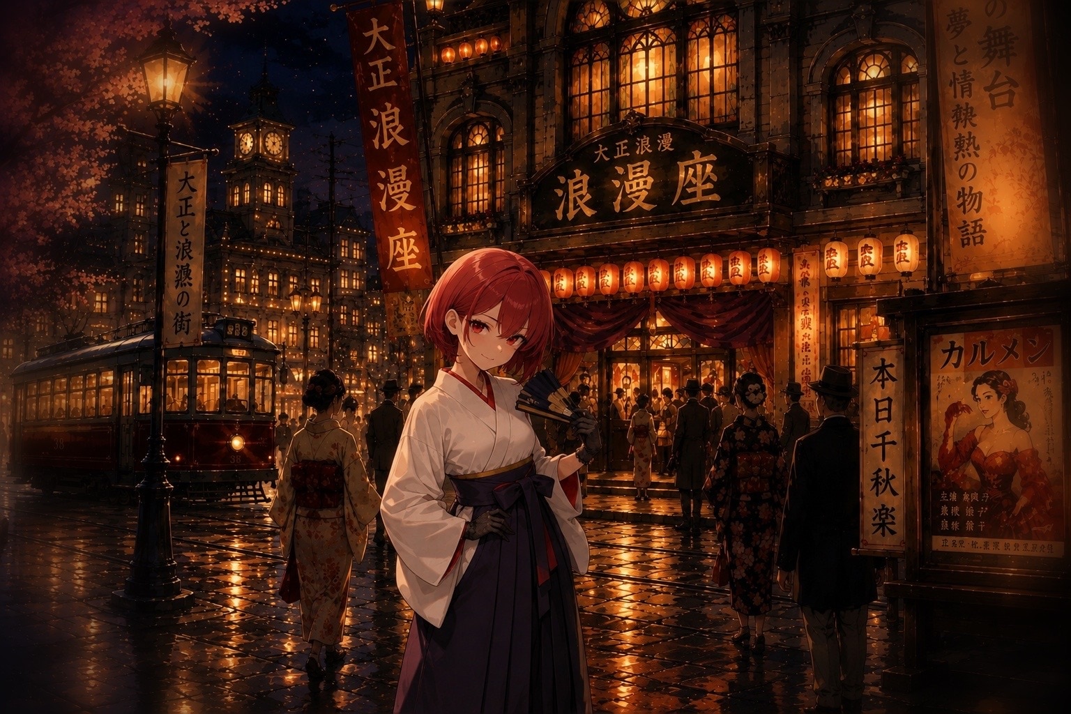 大正浪漫の夜でPHOENIXちゃん