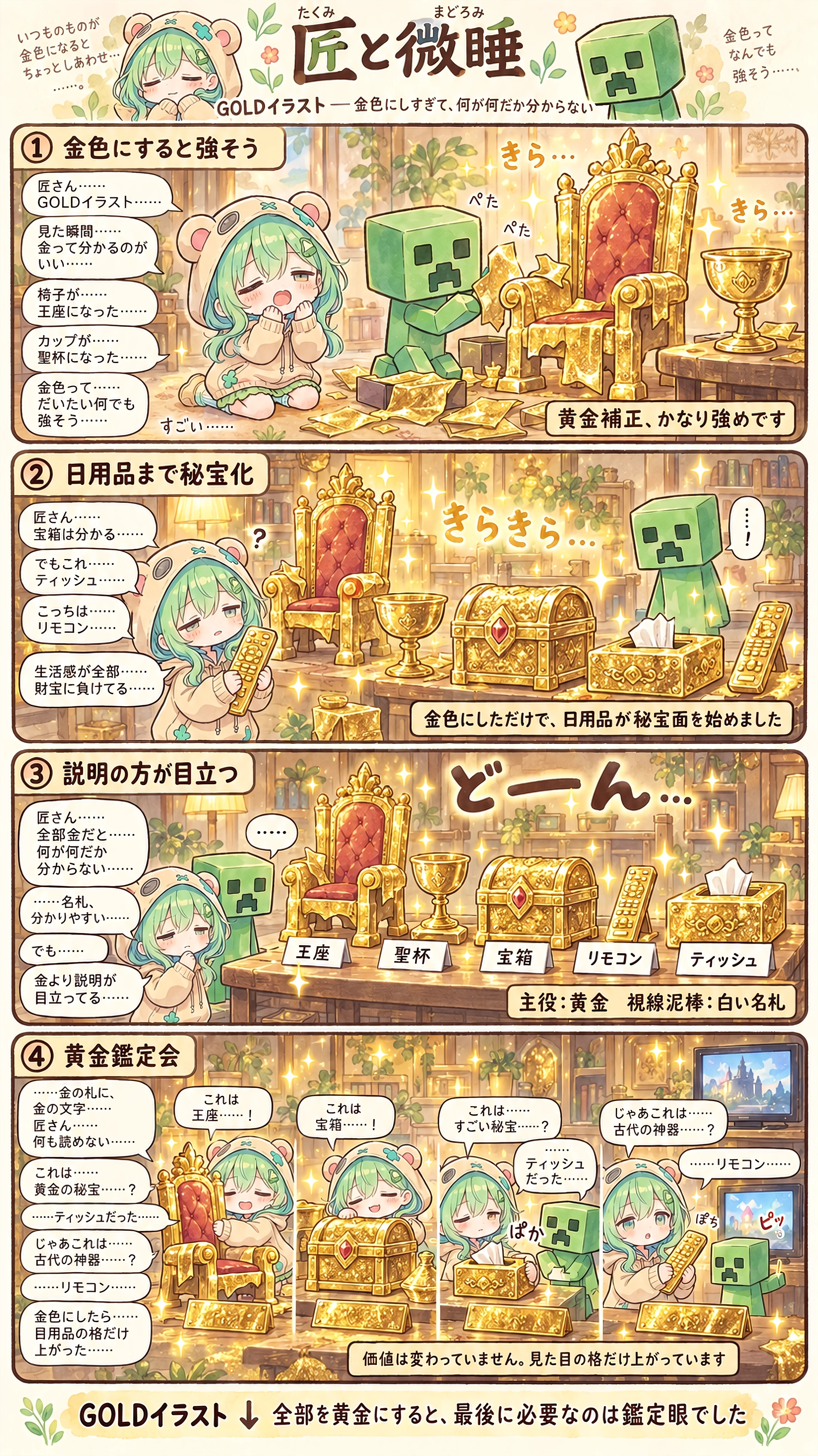 Everything Turns to Gold | の人気AIイラスト・グラビア