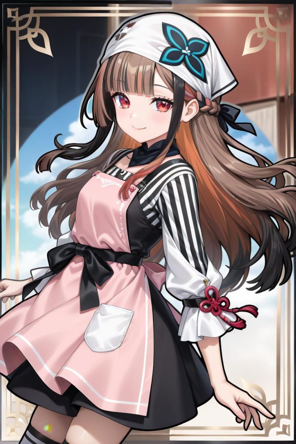 エプロンコーデ