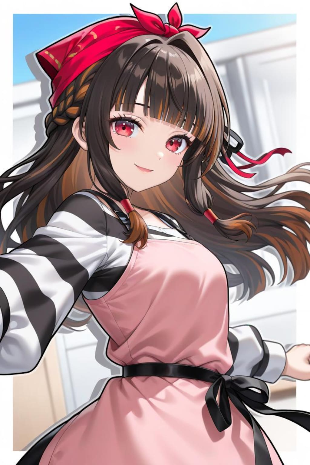 エプロンコーデ