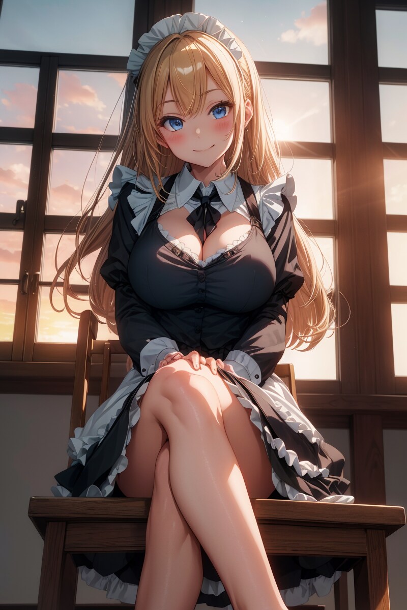 夕焼けメイド