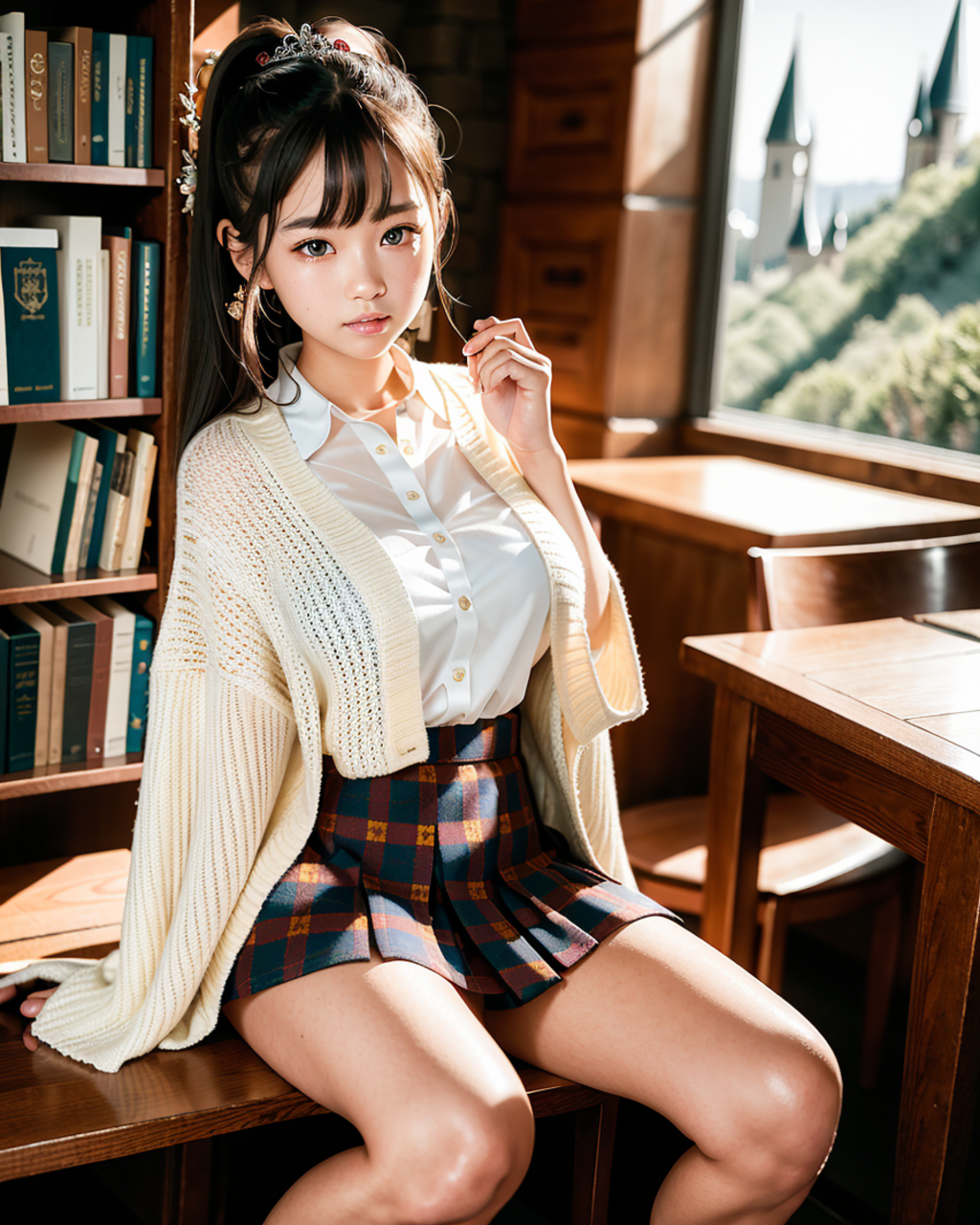 AI-girl-magic school(魔法學校)
