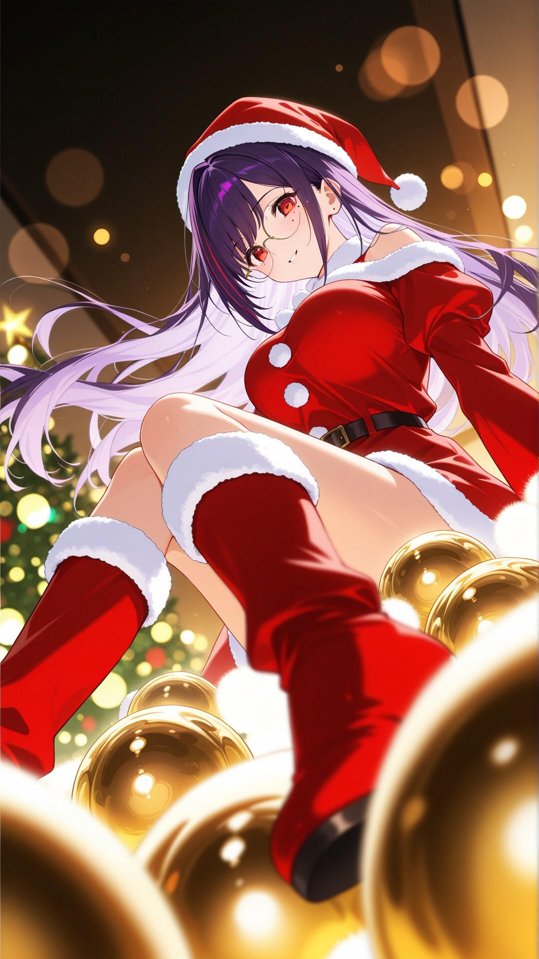 うちの子キンキンキラキラクリスマス