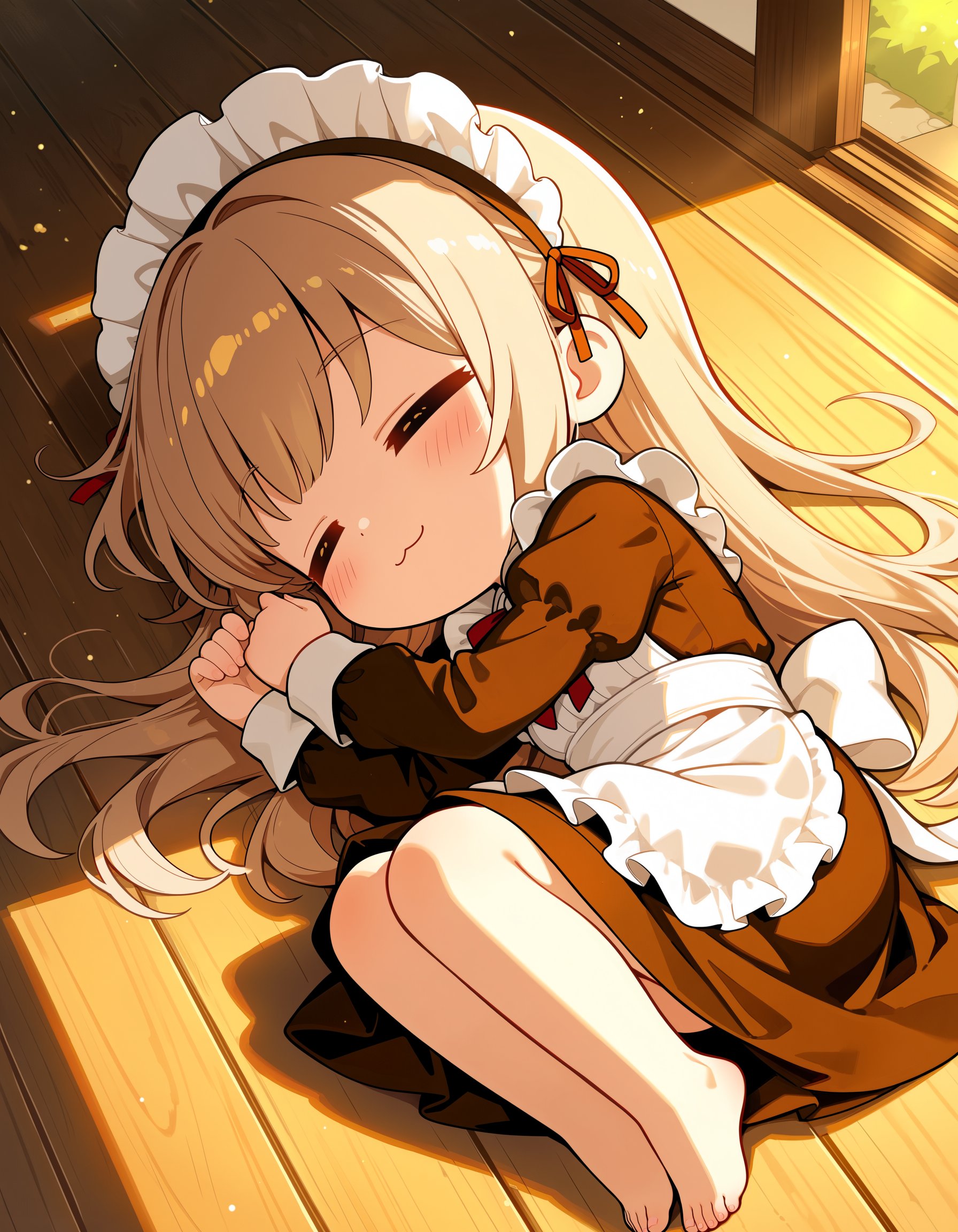お昼寝メイドさん | の人気AIイラスト・グラビア