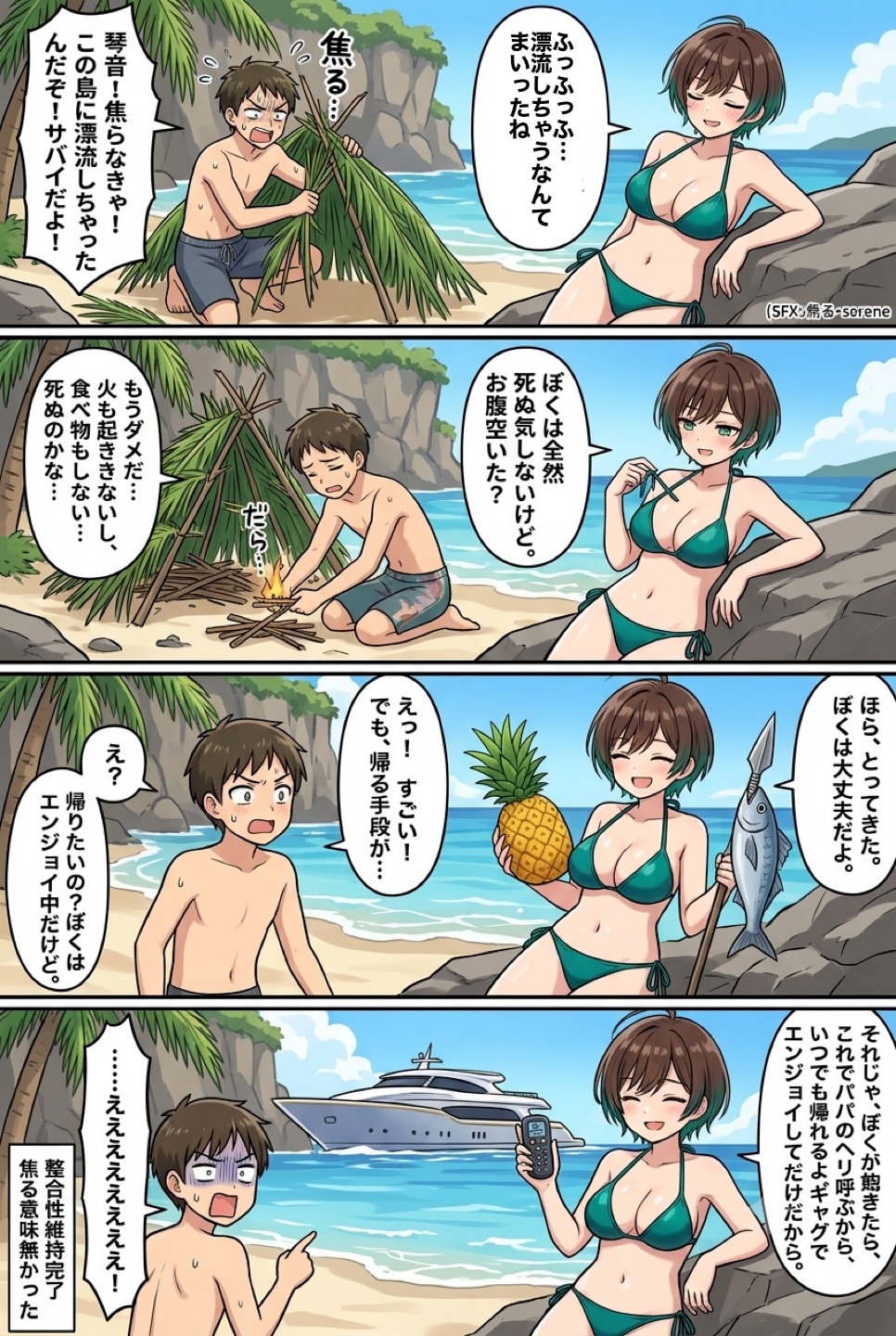 漂流ボーイッシュ