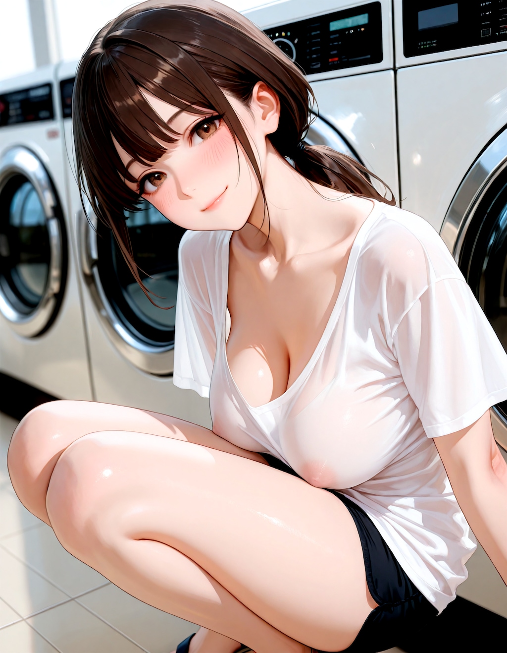 あと30分も待つんですか？その格好で？