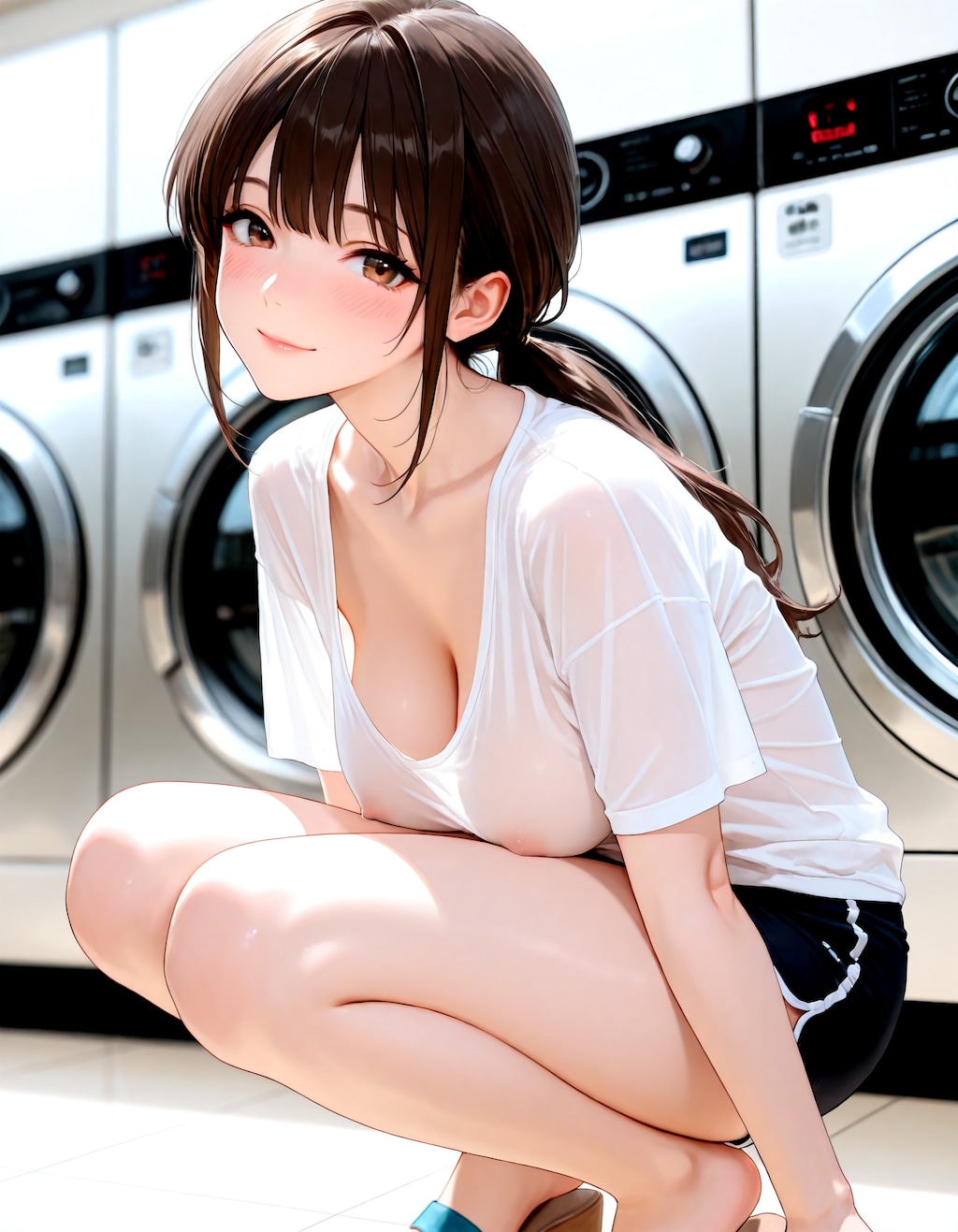 あと30分も待つんですか？その格好で？