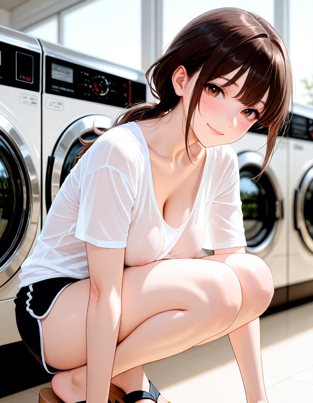 あと30分も待つんですか？その格好で？