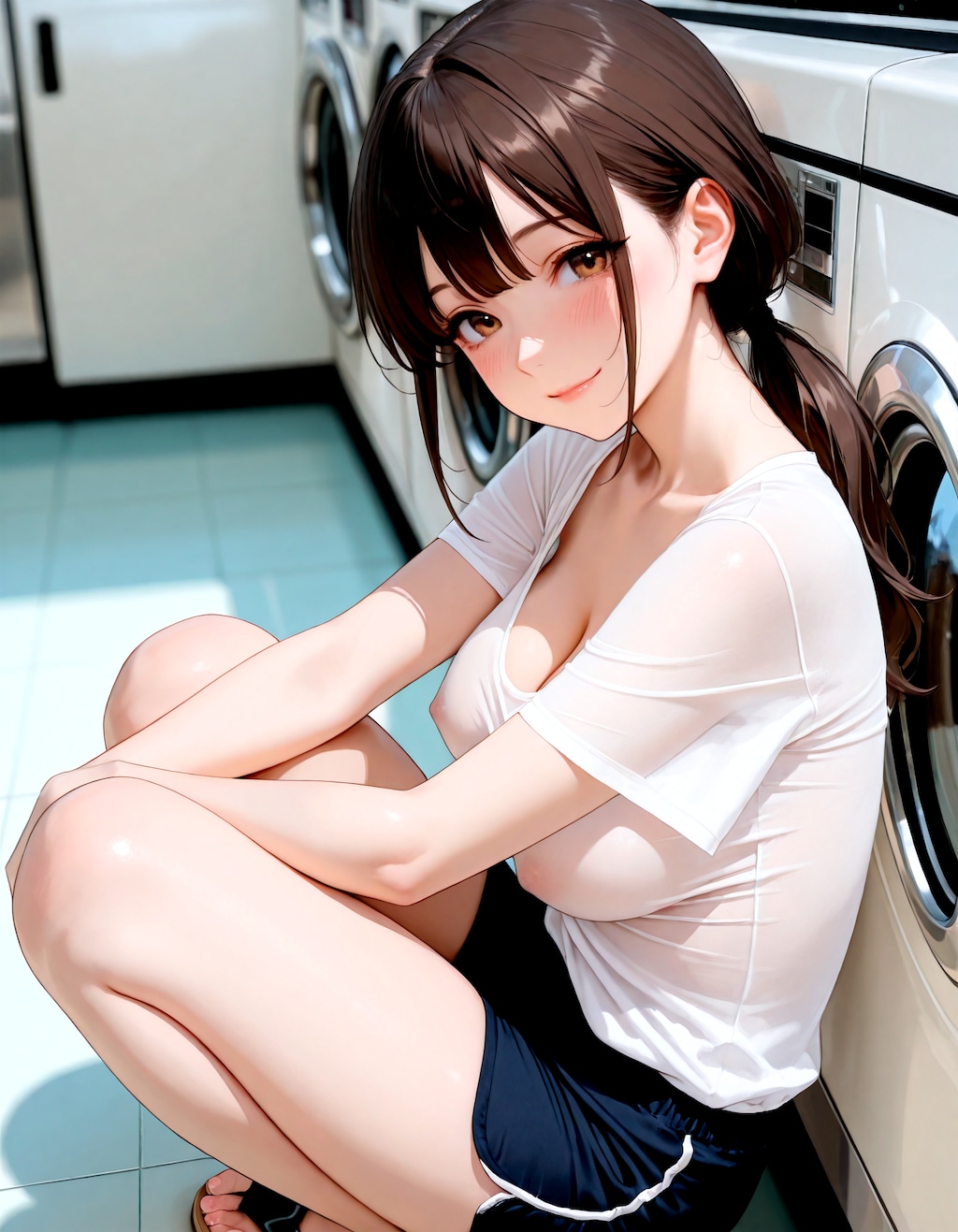 あと30分も待つんですか？その格好で？