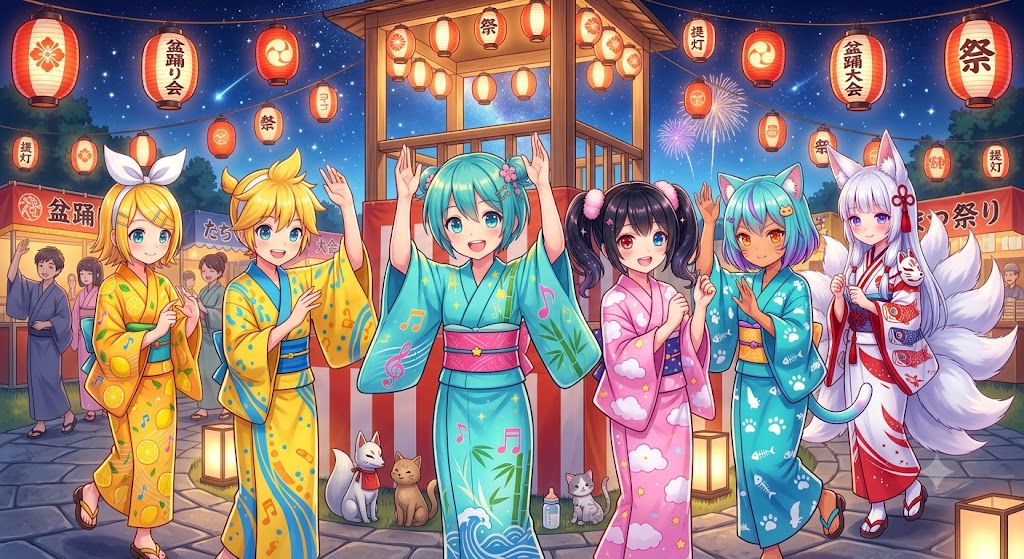 盆踊り🎶