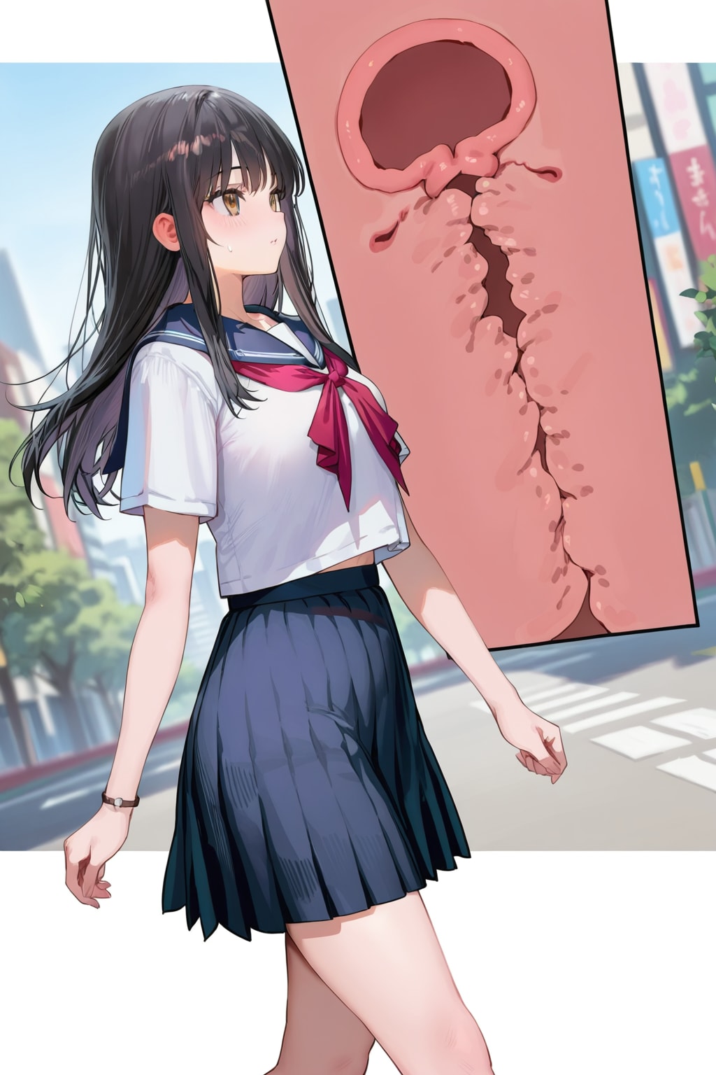 もっと、そこら辺の女子高生のあそこを透過して、下着を接写してみたｗ
