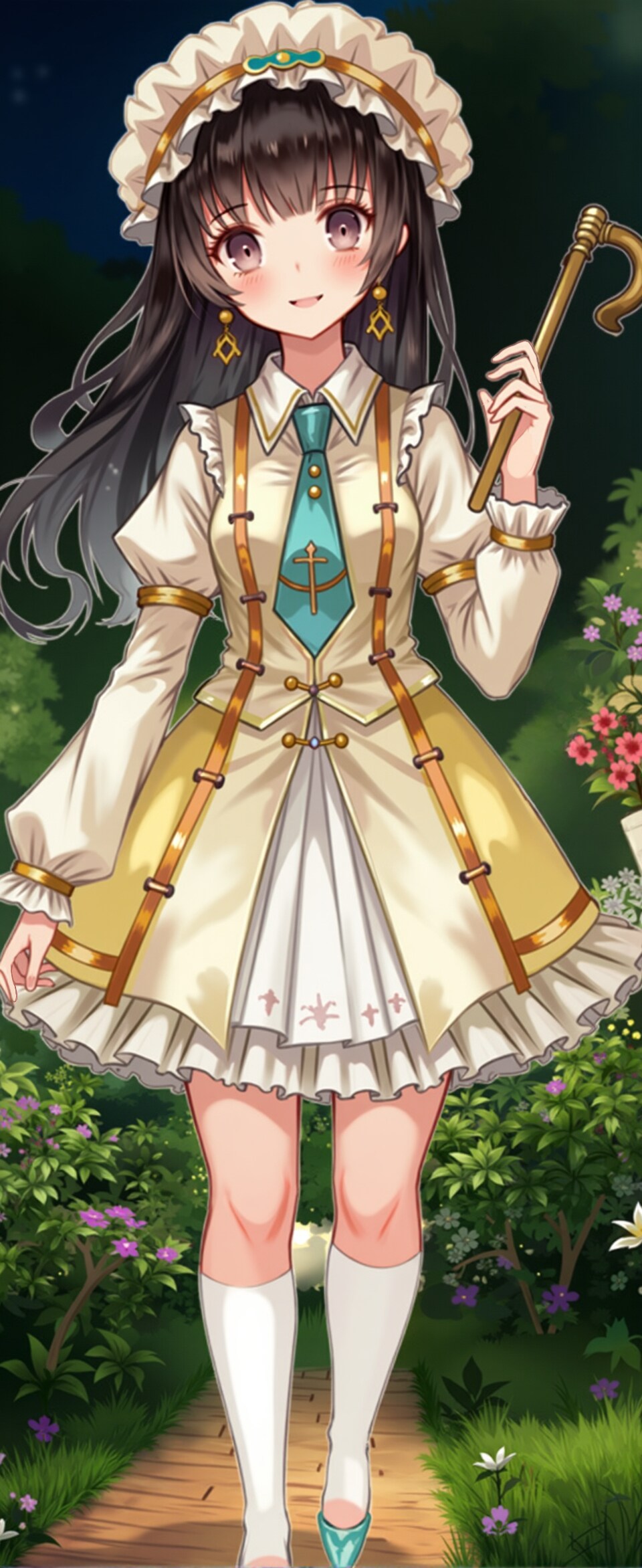 庭園の牧羊少女 | の人気AIイラスト・グラビア