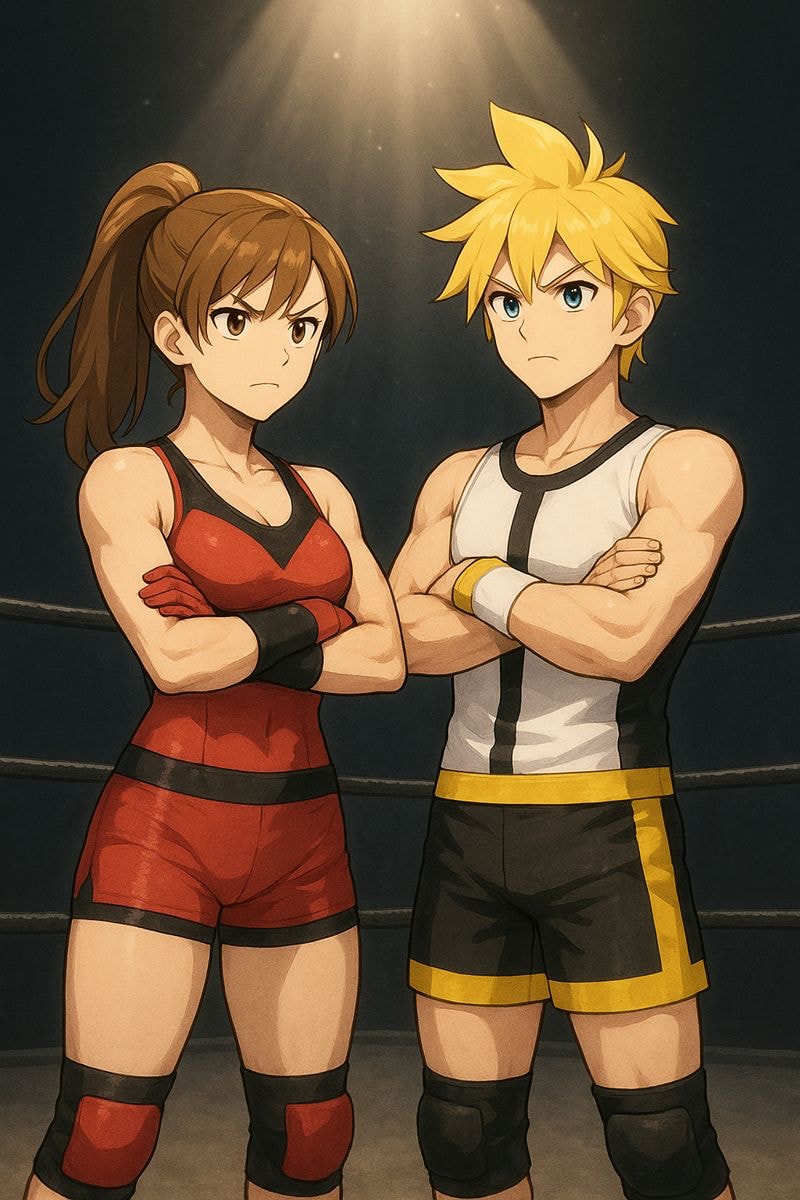 プロレスラー初音ミク！タッグマッチ！第十話 | の人気AIイラスト・グラビア