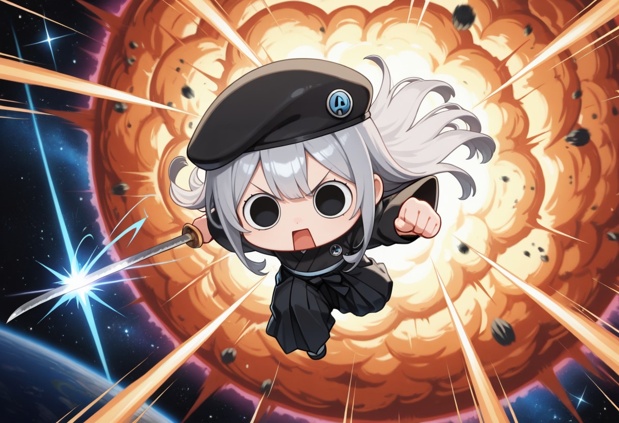 宇宙惑星へ討ち入りしてしまいよった侍えらいこっちゃ嬢 | の人気AIイラスト・グラビア