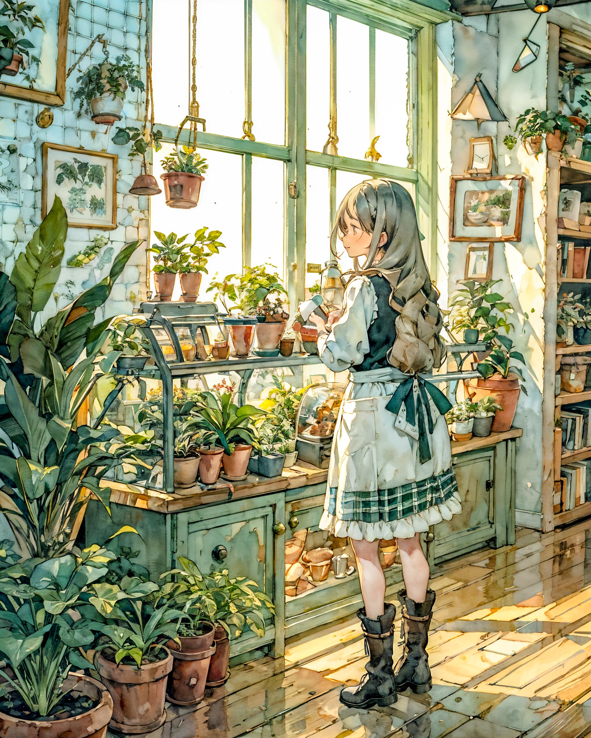 朝の光が差し込む場所 | の人気AIイラスト・グラビア