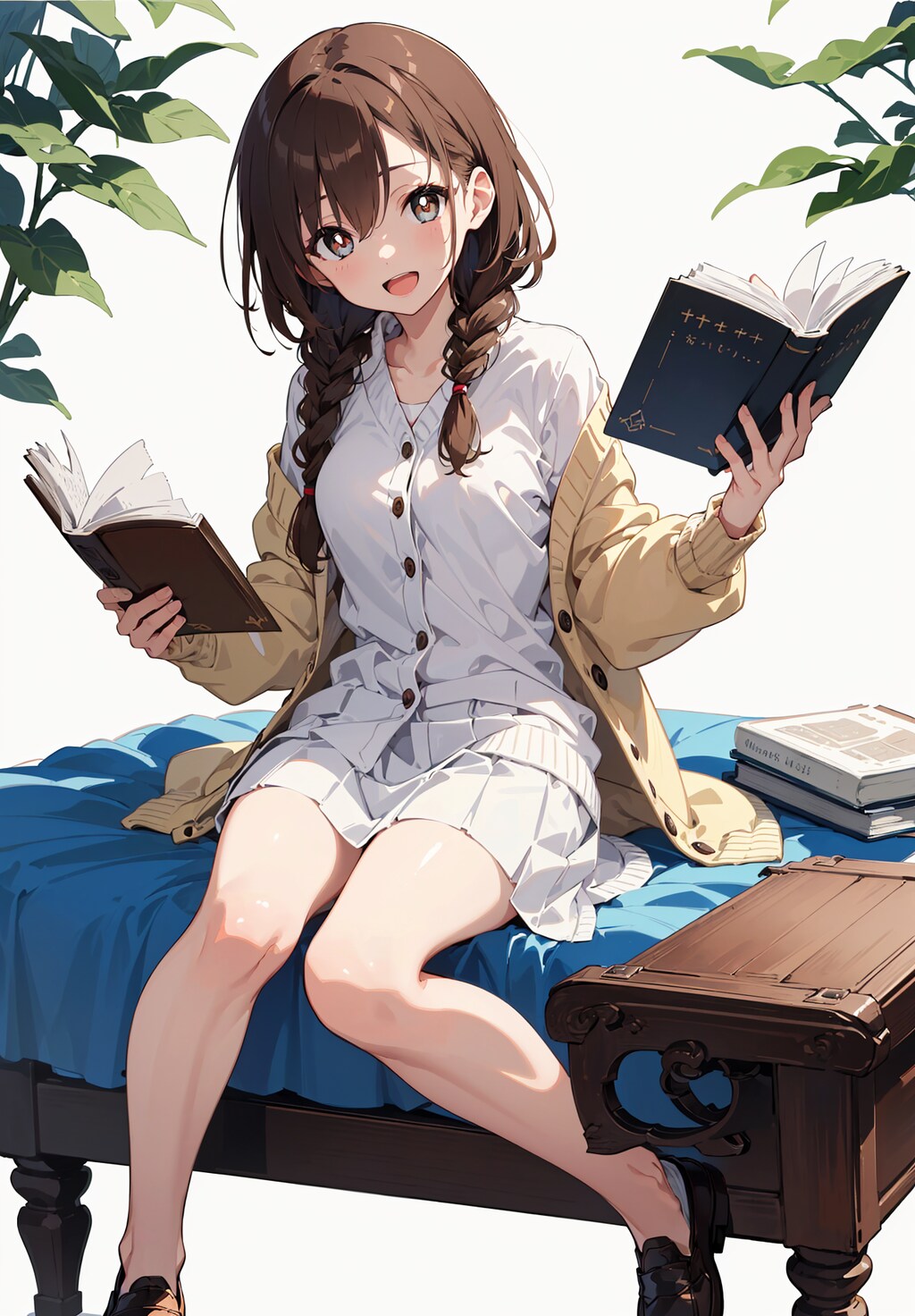 本は読みますか。