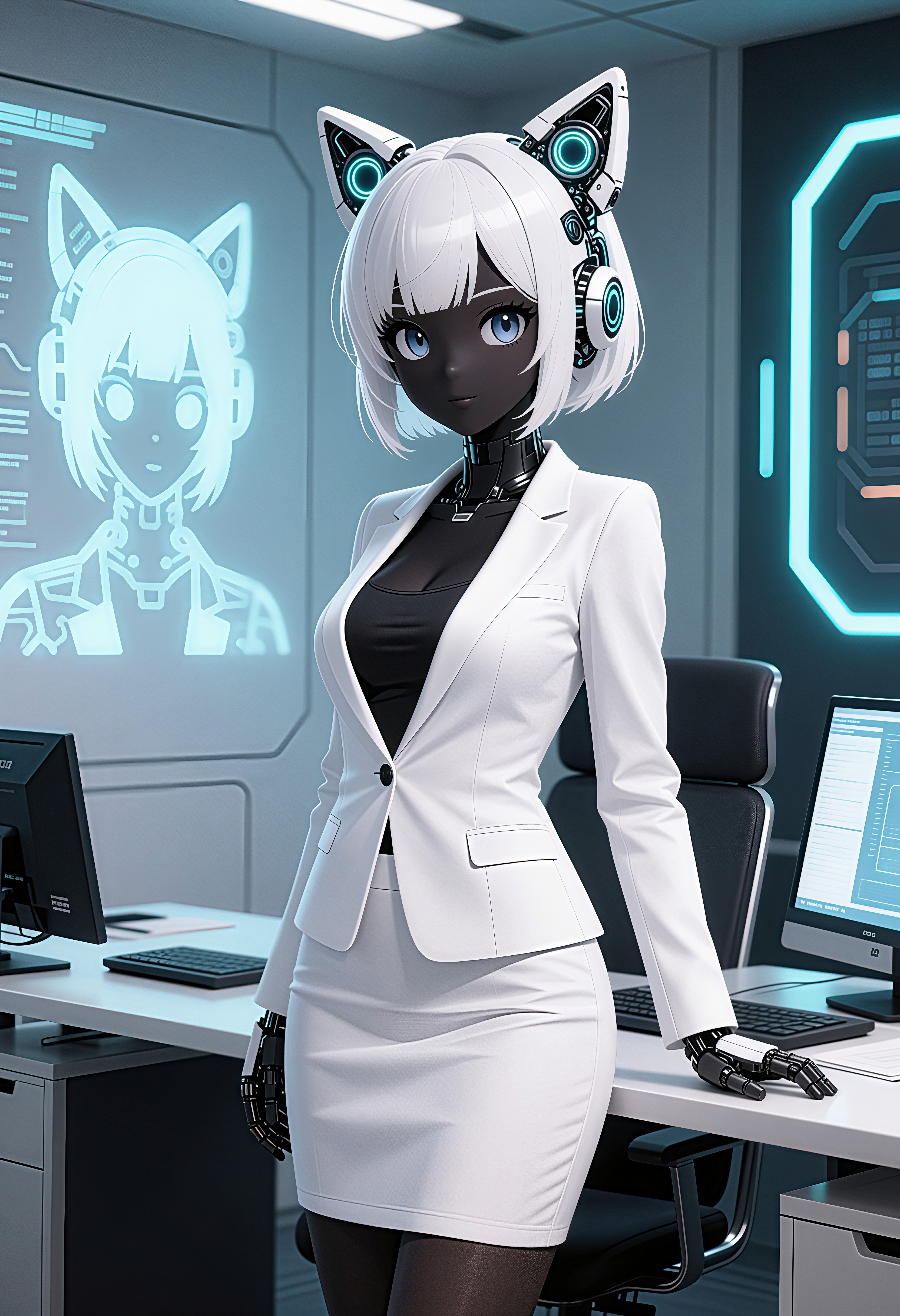 メカ娘3476号 | の人気AIイラスト・グラビア