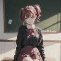 (12作品)机上のJK(カーディガン・ベスト)/Senior high school student on the desk(cardigan/vest) 10枚目