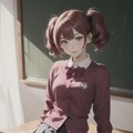 (12作品)机上のJK(カーディガン・ベスト)/Senior high school student on the desk(cardigan/vest) 7枚目