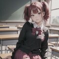 (12作品)机上のJK(カーディガン・ベスト)/Senior high school student on the desk(cardigan/vest) 12枚目