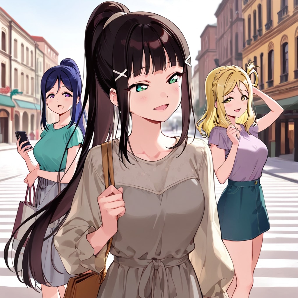 Aqours3年生トリオのイタリア旅行🇮🇹✈️❤️