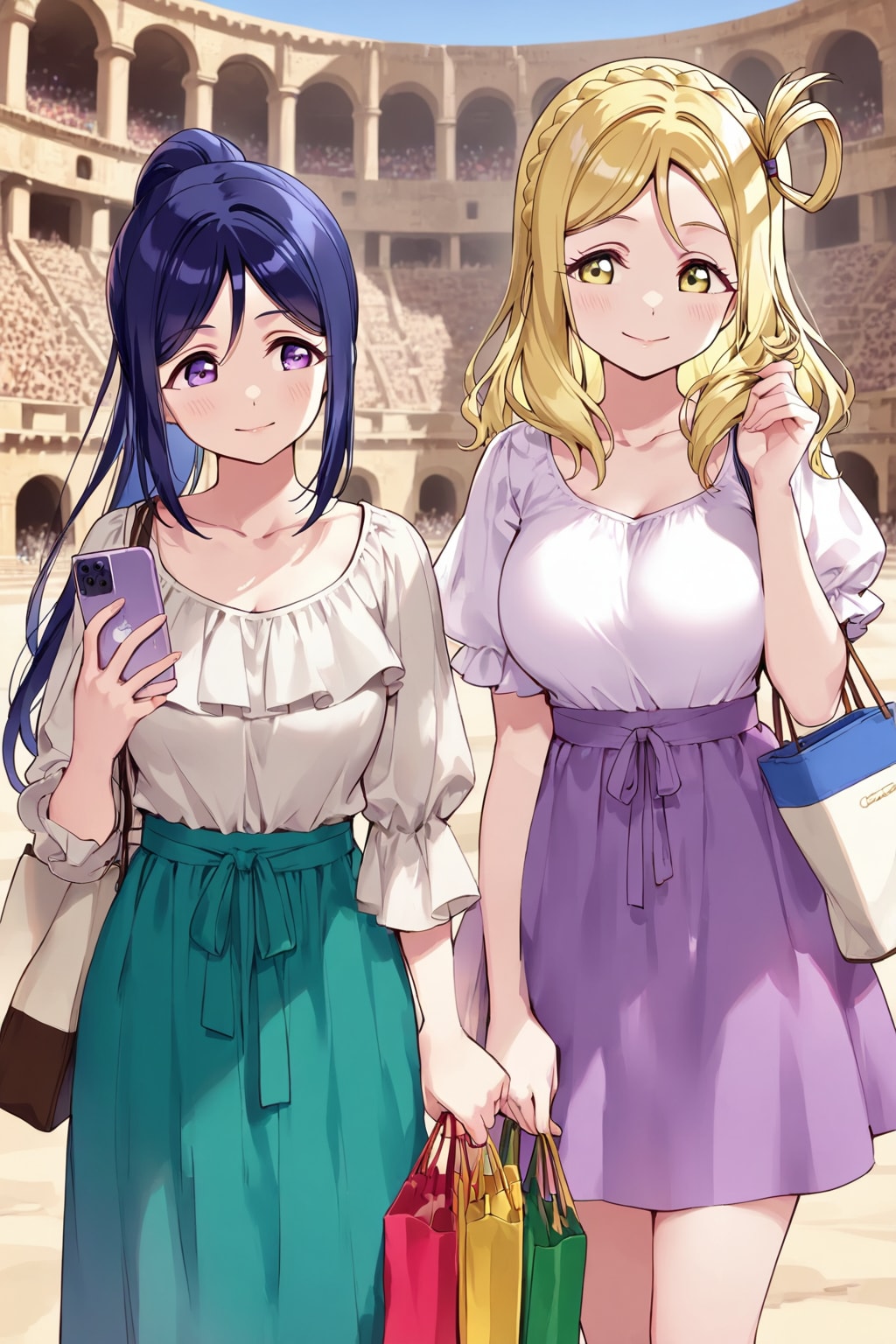 Aqours3年生トリオのイタリア旅行🇮🇹✈️❤️