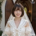 可愛い花嫁 (Cafe Marché かな) 2枚目