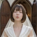 可愛い花嫁 (Cafe Marché かな) 3枚目