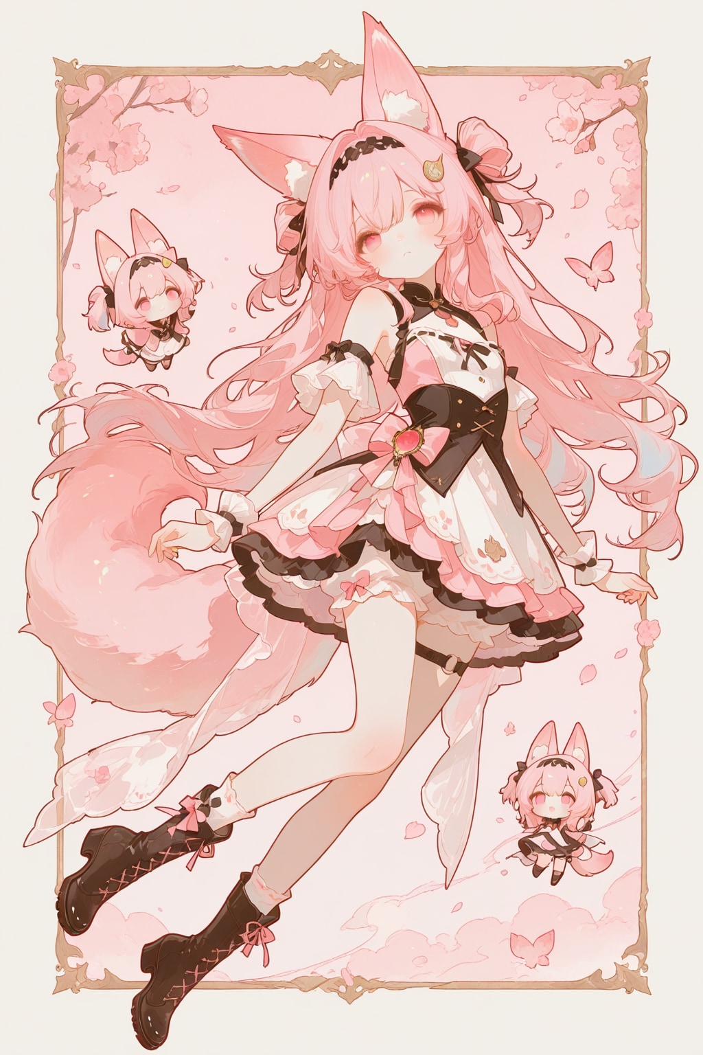 ケモミミピンク