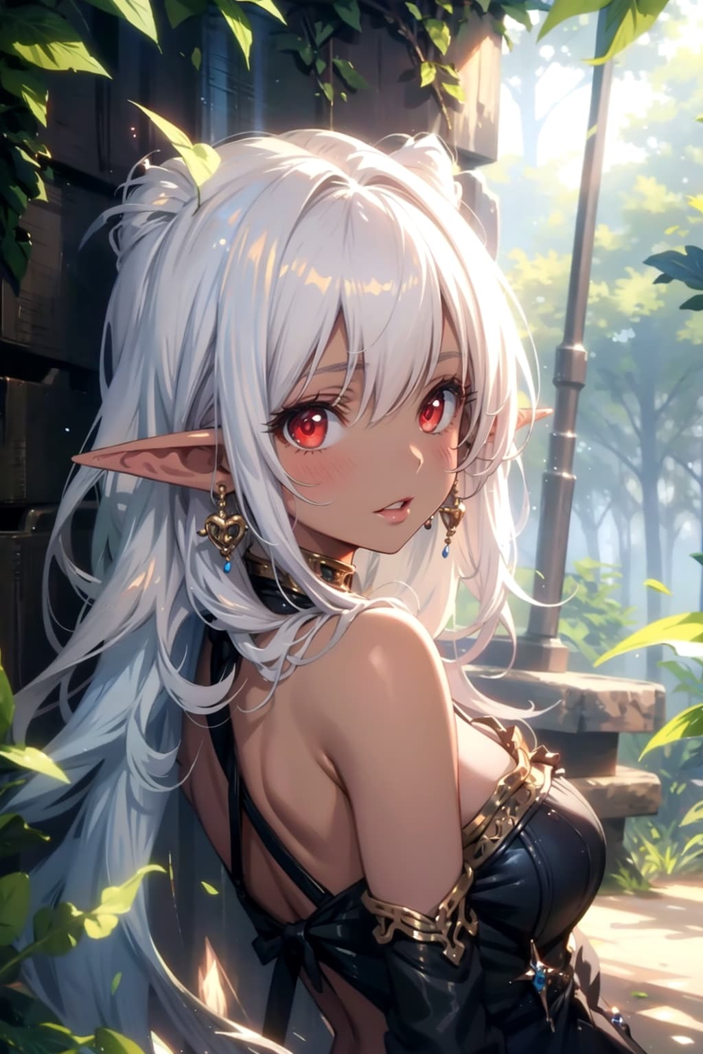 美少女ダークエルフ | の人気AIイラスト・グラビア