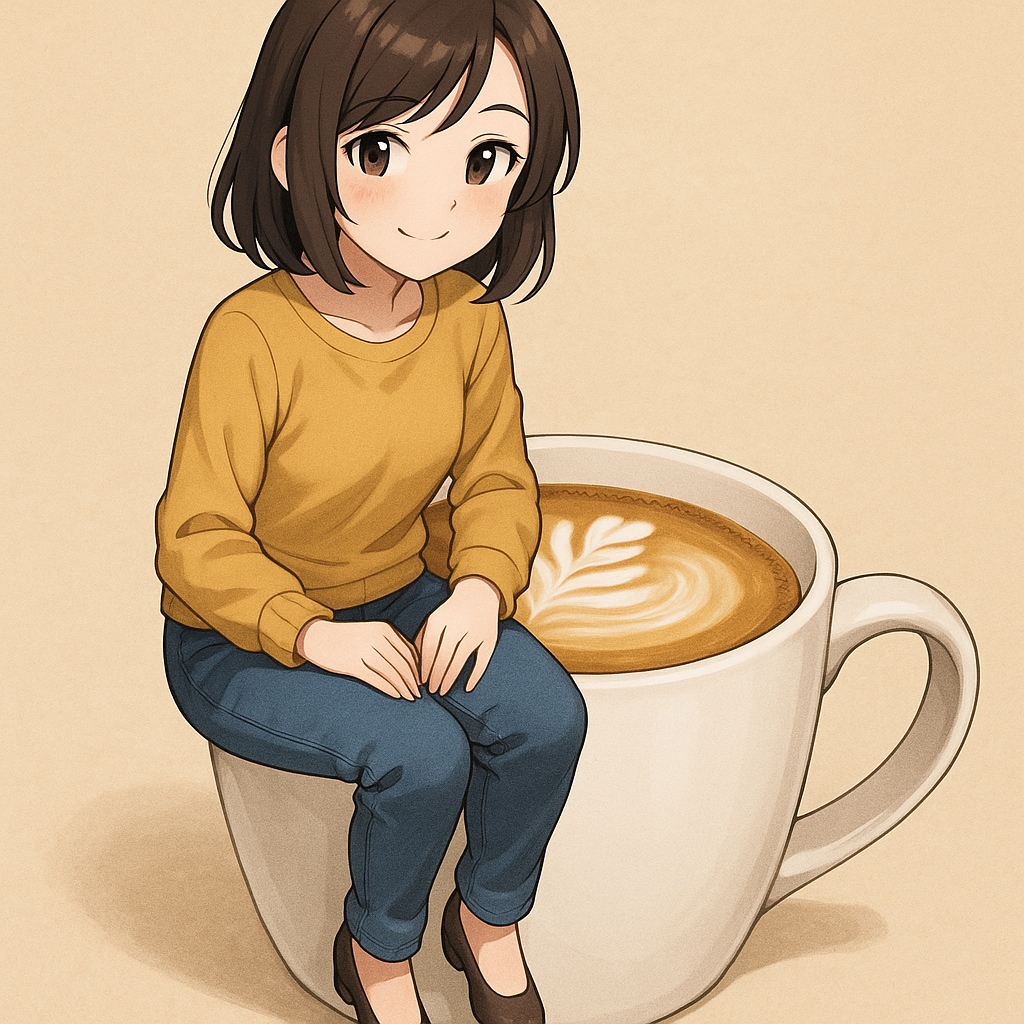 カップの上の小さな世界