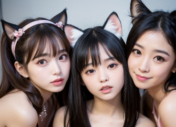 時間停止して通学途中のJ◯を数人家に持ち帰ってコスプレさせてみた😍