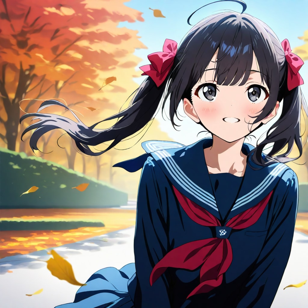 風が気持ちいい♡