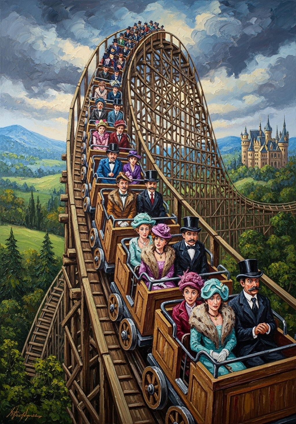 ローラーコースターは貴族の嗜み