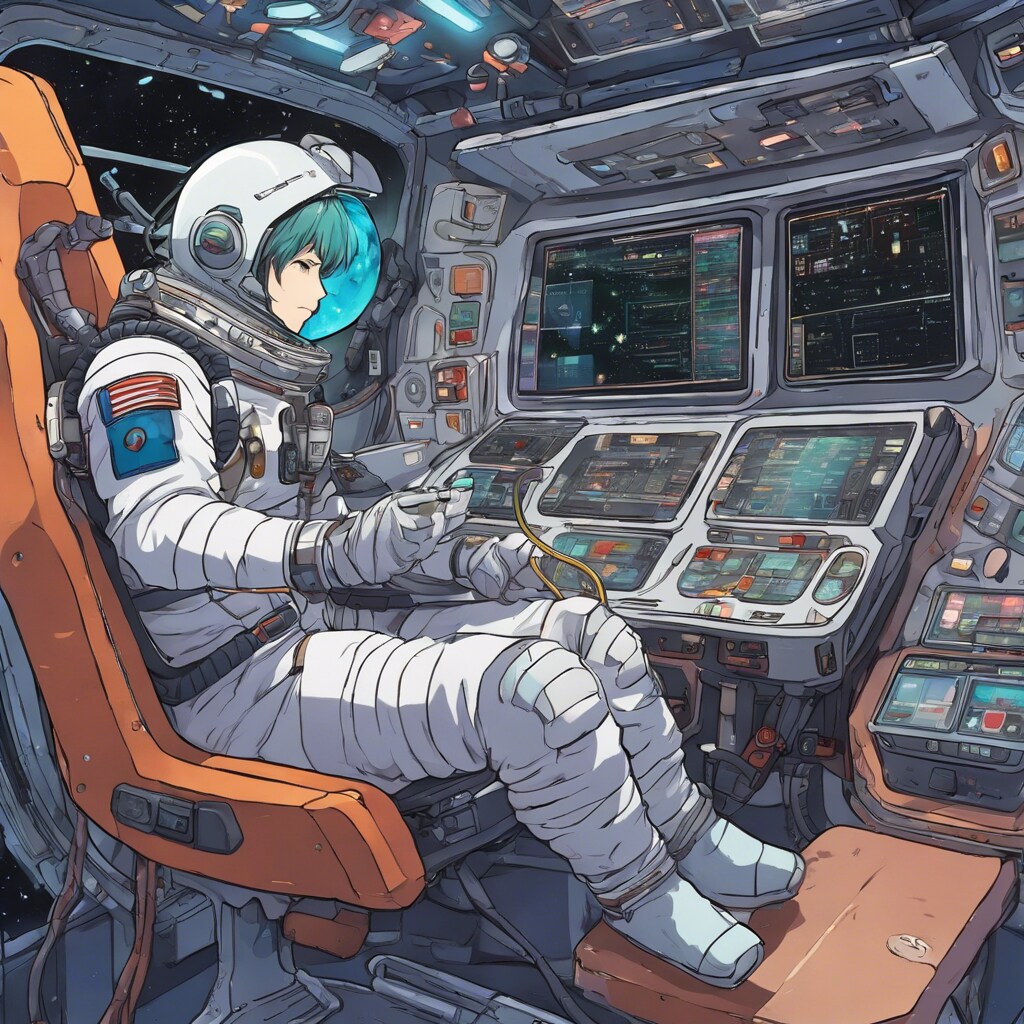宇宙で働く