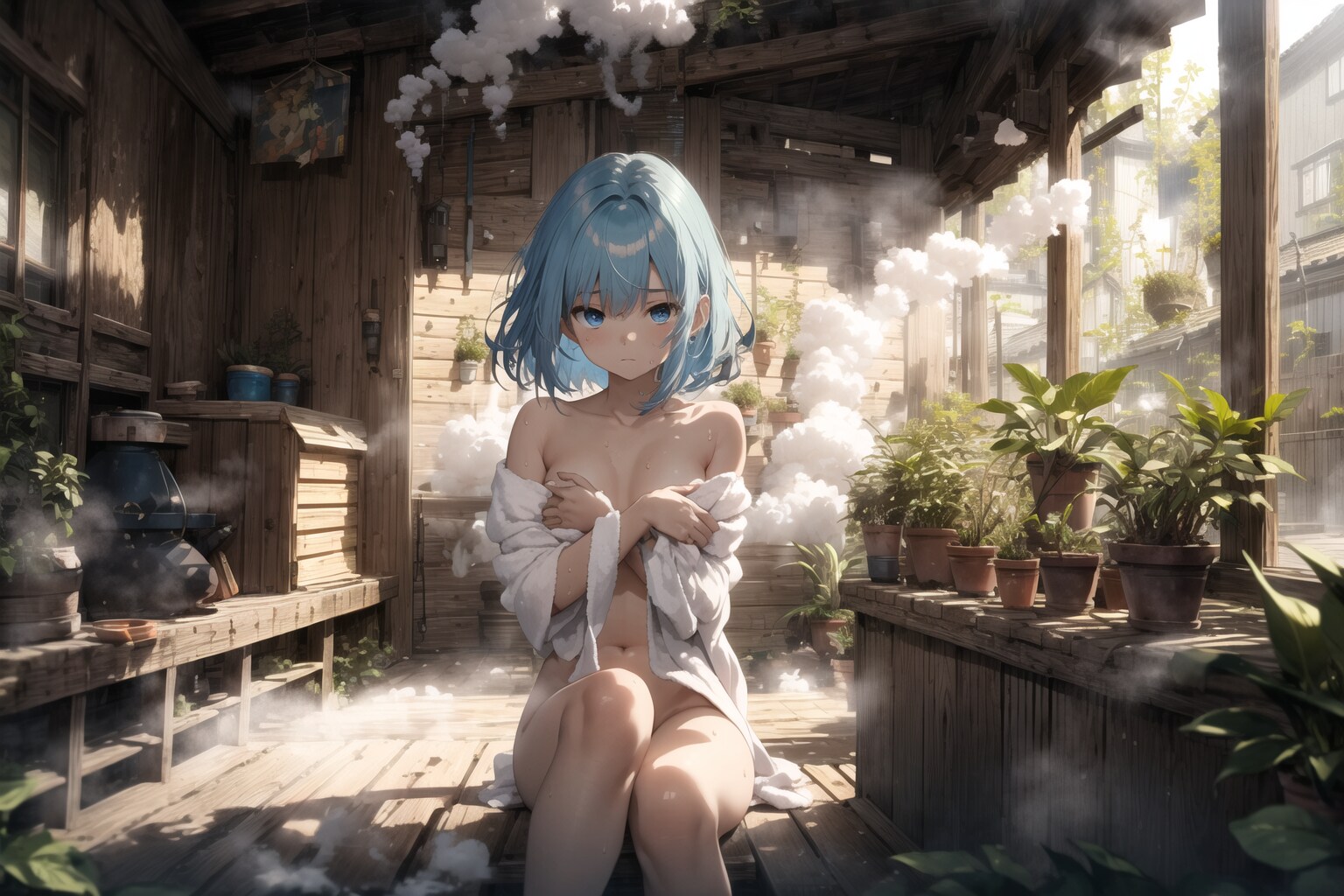 サウナも行ったよ