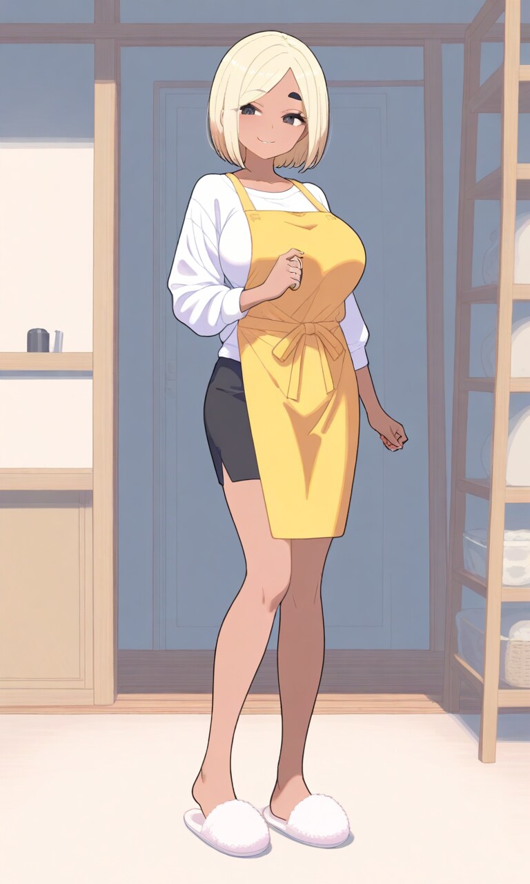 金髪黒ギャル人妻