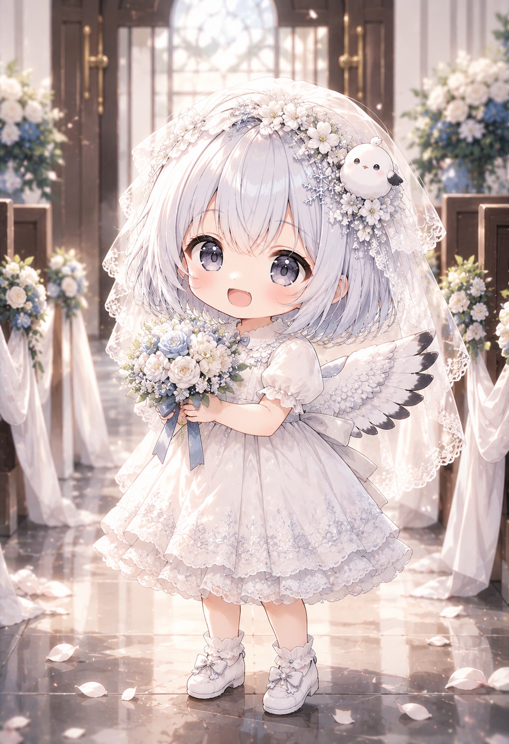 【シマちゃん】結婚式の予行演習？