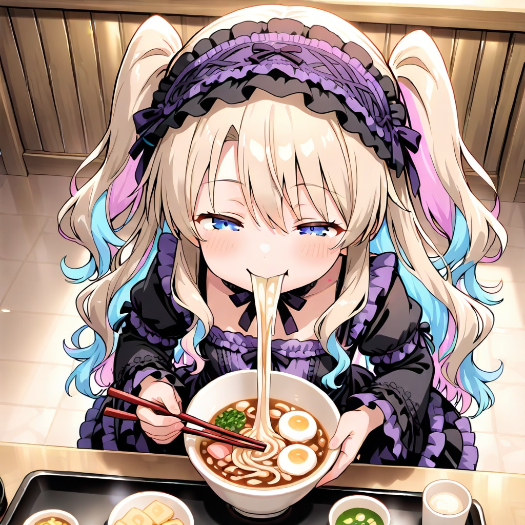 立ち食いうどん | の人気AIイラスト・グラビア