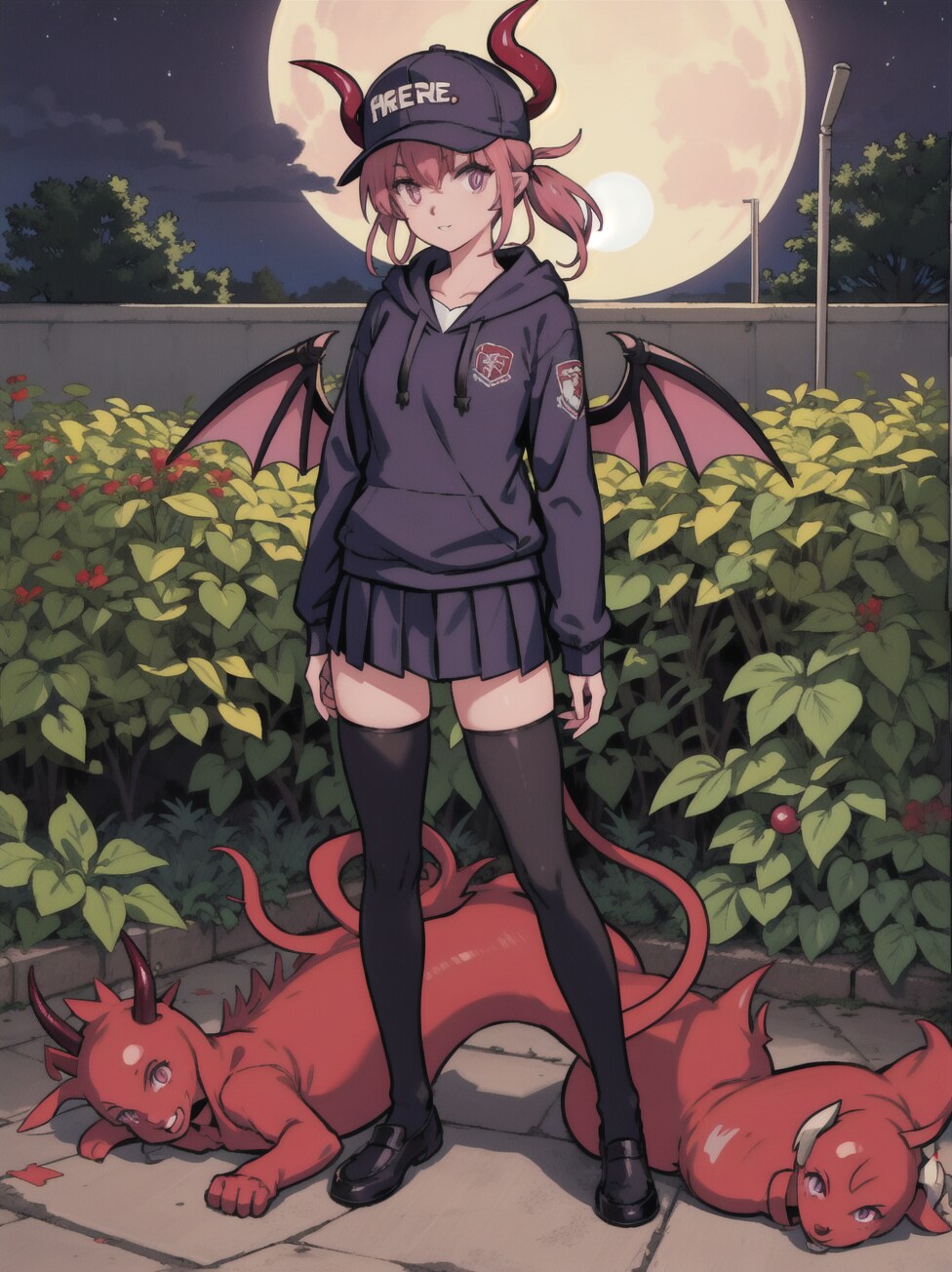 可愛い悪魔っ子 | の人気AIイラスト・グラビア