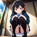しゃがみパンチラ（R18へ続く） 11枚目