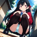 しゃがみパンチラ（R18へ続く） 6枚目
